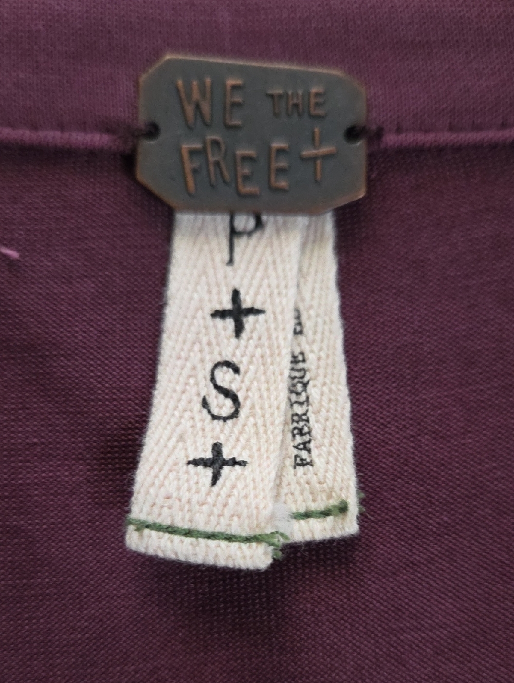 We The Free People Rose Oversized Henley - Picture 5 of 6